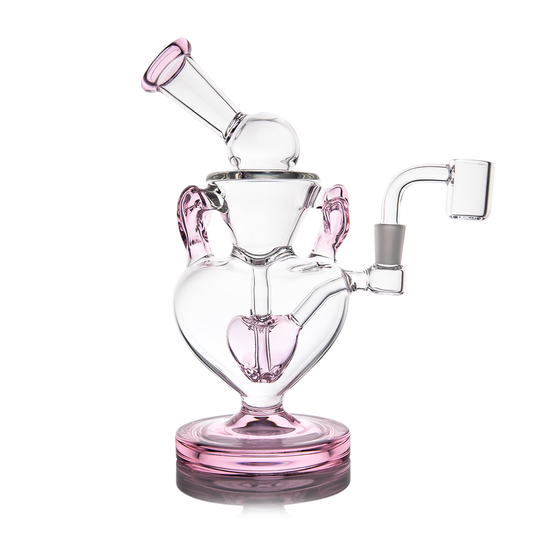 Melting Hearts Mini Dab Rig Valentine's Day | MJ Arsenal